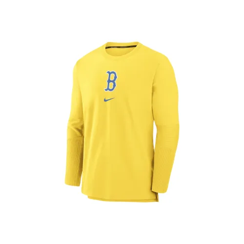 Nike Boston Red Sox Authentic Collection City Connect Player Men's Nike Dri FIT Mlb Pullover Jacket