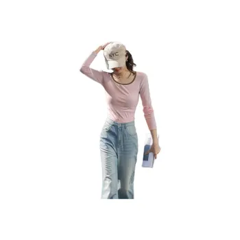 Demana T-Shirt Women's Loose Powder