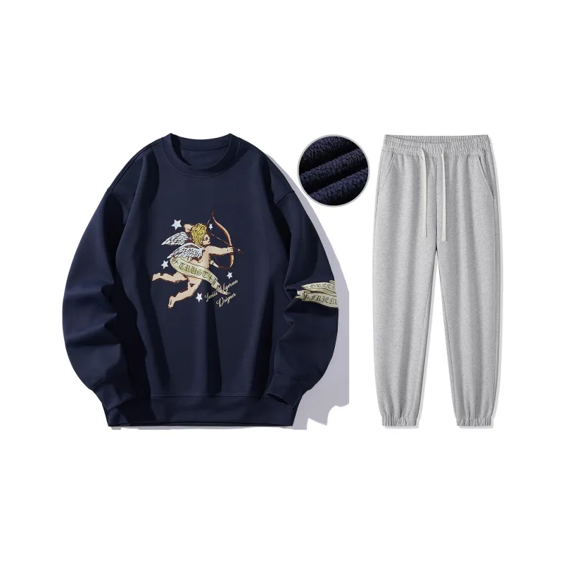 IVEIII Sweatshirt Sets Unisex-26