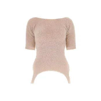 MM6 Maison Margiela Short-Sleeved Knitted Jumper