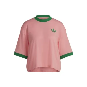 Adidas Originals ADICOLOR HERITAGE NOW T Shirts Women's Pink