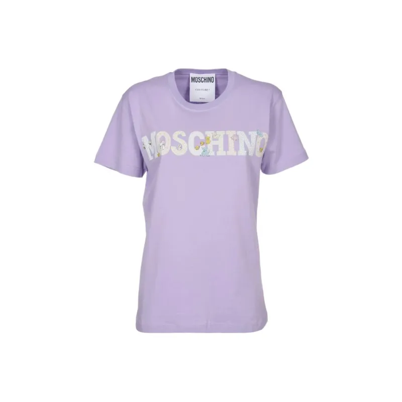 MOSCHINO T Shirts Women's Purple-0