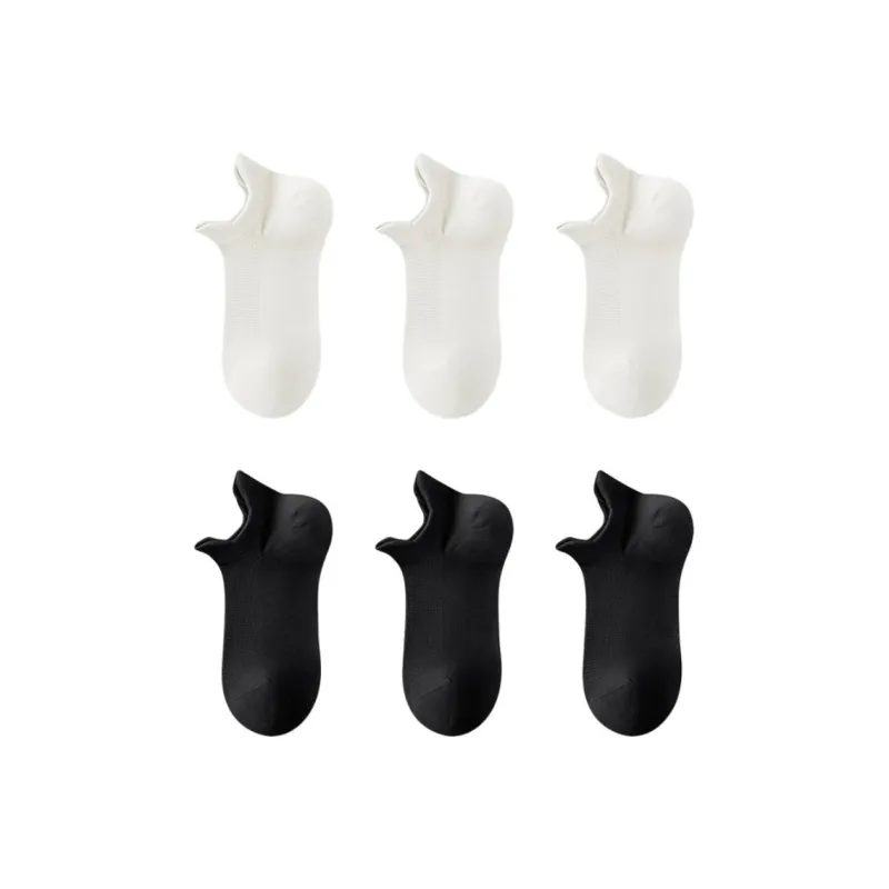 LUYOUYE No Show Socks Men's 6 Pack-0
