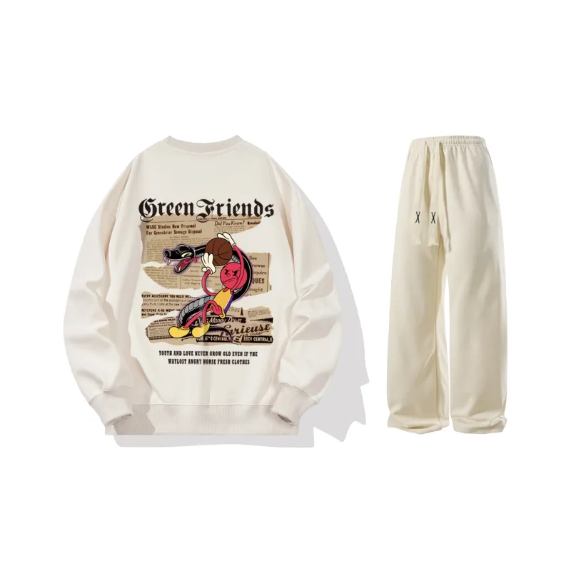 GF x WULIAOYUAN Sweatshirt Set Unisex-18