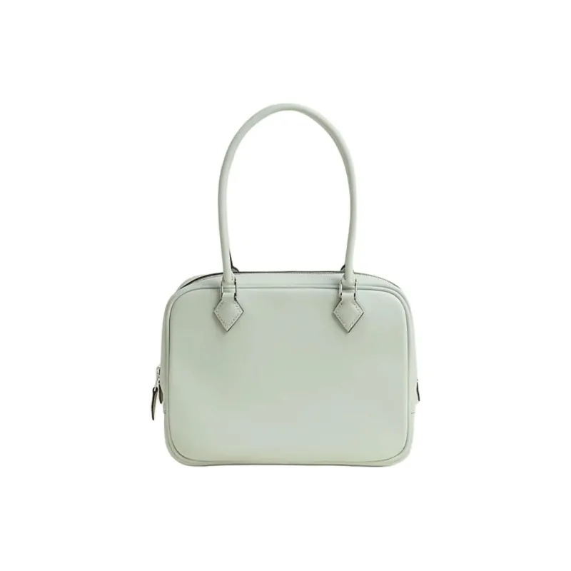 HERMES Plume Swift Calfskin Handbag Mini Women's Mint Green-0