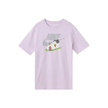 Nike Set in Sleeve T Shirt Women's Pink Purple