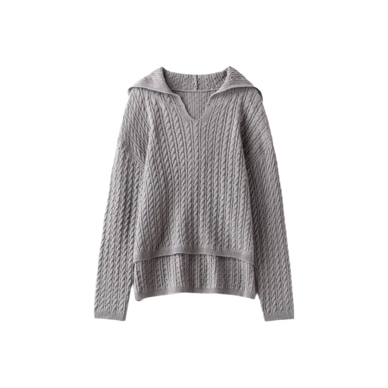 SNOWFORTE Sweater Women's Thin Ink Gray-0