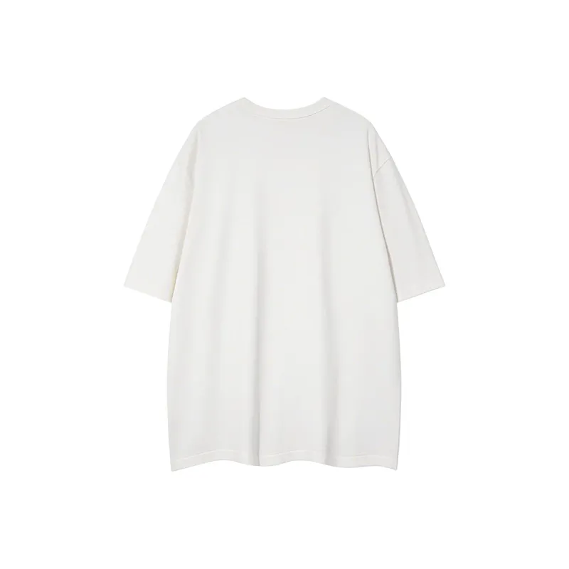 FAIRWHALE Drop Shoulder Sleeve T Shirt Unisex-4