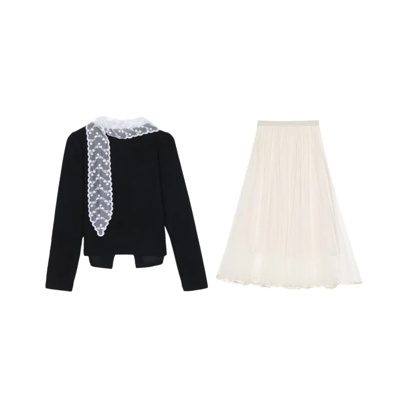 ERIRI Two Piece Skirt Sets Women's-1