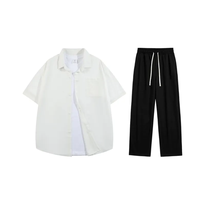 BOBBY ABLEY Shirt Matching Sets Unisex-4