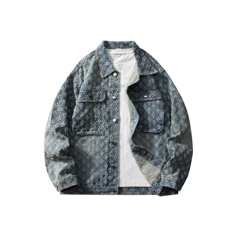 SIL VITIN Denim Jackets Unisex-2