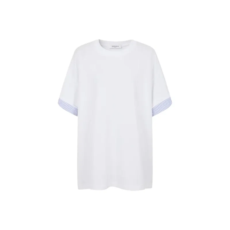 DEGAIA Drop Shoulder Sleeve T Shirt Women's-5