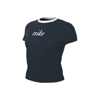 Nike T Shirt Women's Armory Deep Sea Blue/White