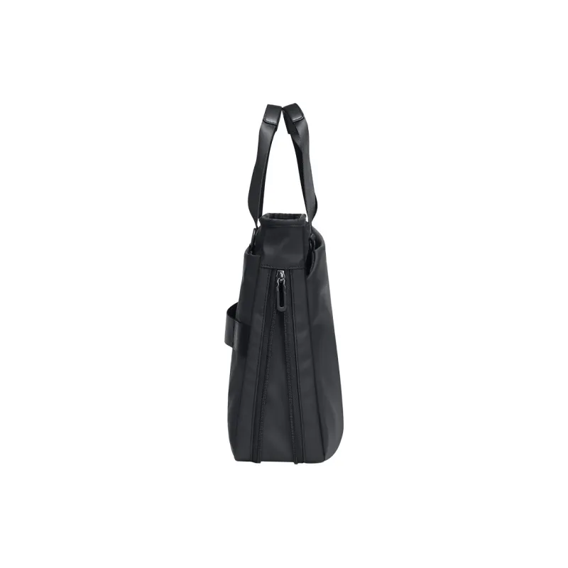 GOLF Fabric Portable Crossbody Bag, Shoulder Bag, Briefcase Regular Men's Night Black/Alpine Green-6
