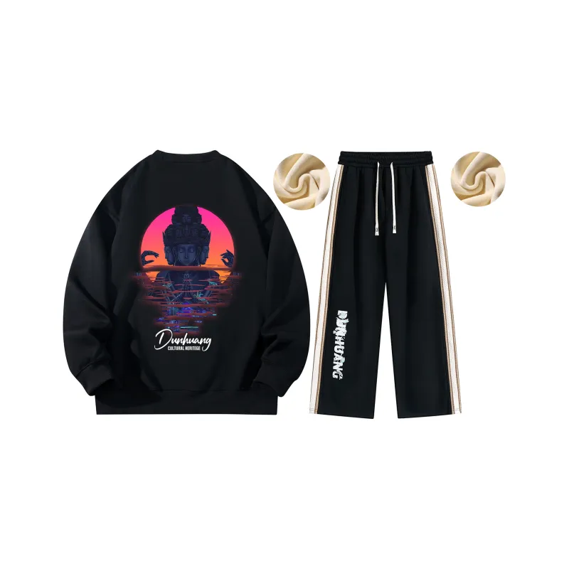 DUNHUANG INSPIRATION FW23 Sweatshirt Set Unisex-12