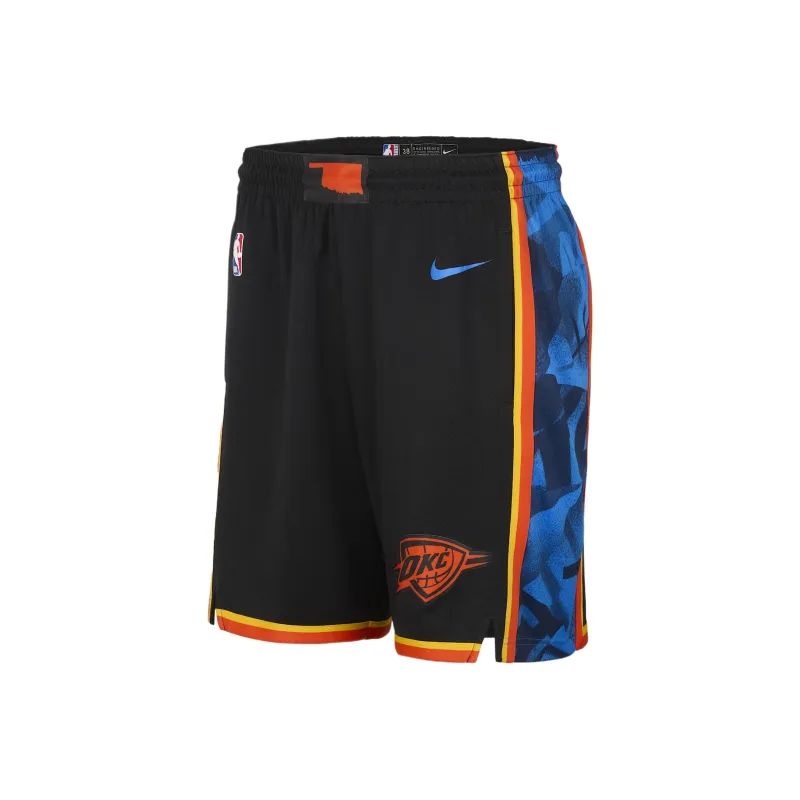 Nike x NBA Dri Fit Sports Shorts Men's Black Signal Blue-0
