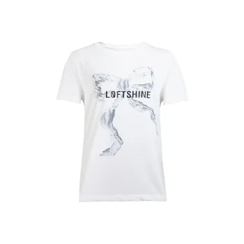 LOFT SHINE T Shirt Women's Raw White