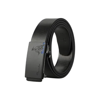 15 MINS Cow Split Leather Belts Men's Width 3.3cm