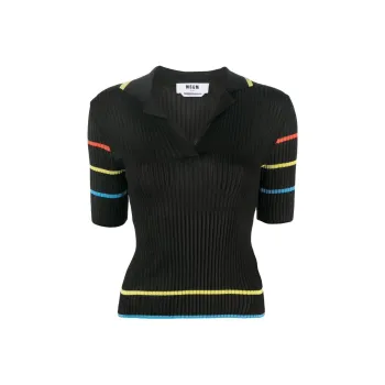MSGM Crop Tops Women's Black