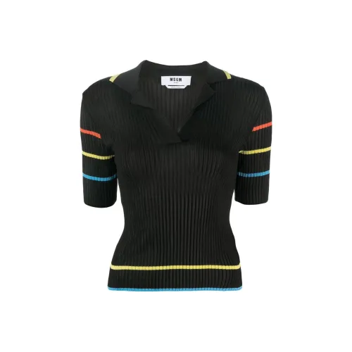 MSGM Crop Tops Women's Black