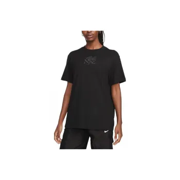 Nike Drop Shoulder Sleeve T Shirt Women's Black