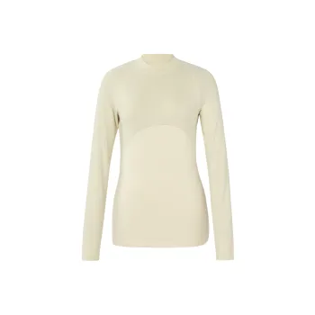 Nike T Shirts Women's Beige