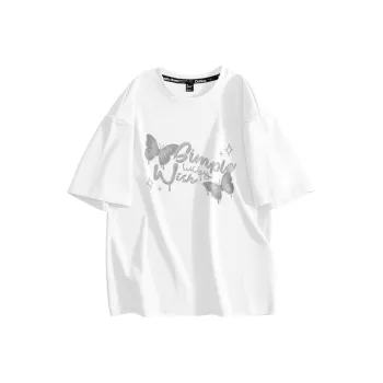 Cotton Drop Shoulder Sleeve T-Shirt Unisex