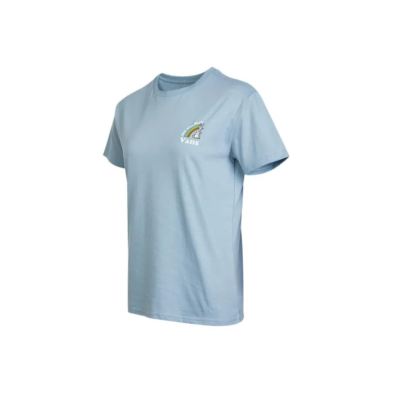 Vans Set-in Sleeve T-Shirt Women's Blue-0