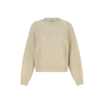Brunello Cucinelli Sequin Embellished Knitted Jumper