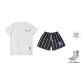 Black+White Signature Short-Sleeved (Comes with Socks)