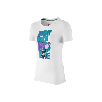 Jordan LOVE X Jordan 13 T Shirt Women's White