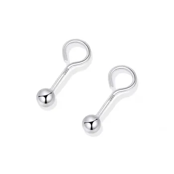 Daisy Dream 999 Fine Silver Stud Earrings Women's