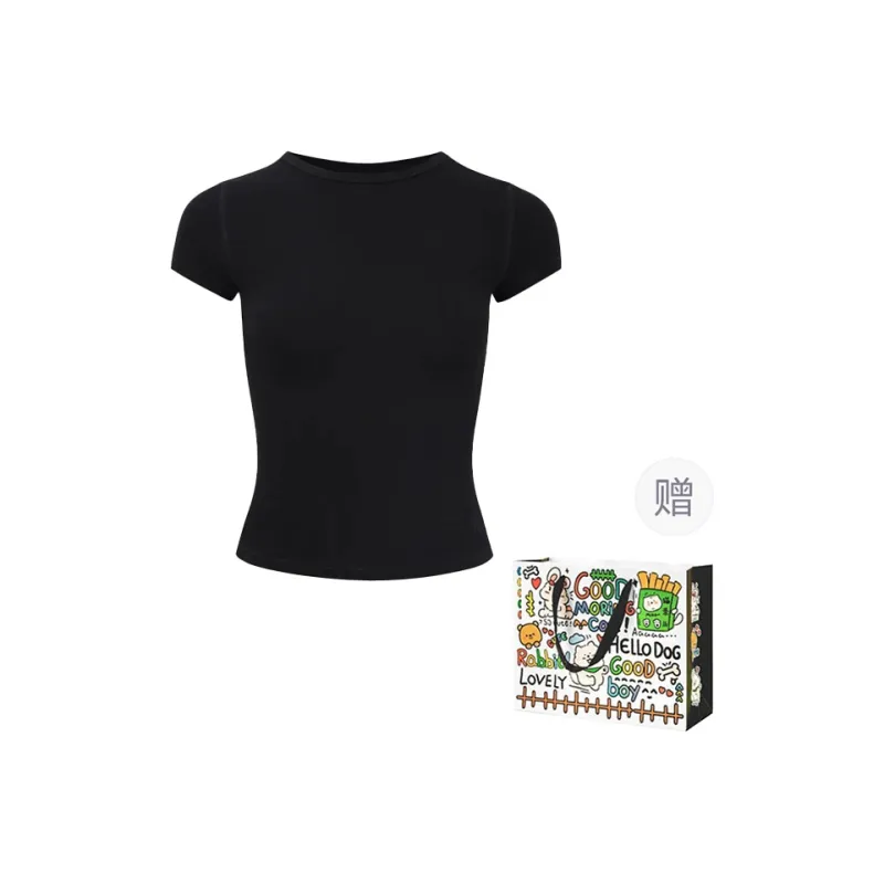 OURUOKE T Shirts Women's-9
