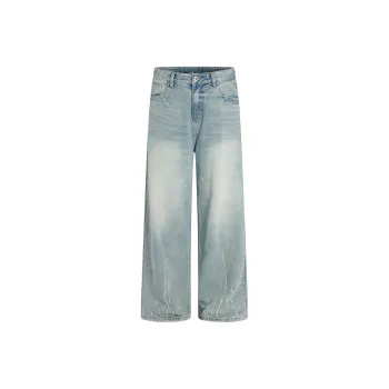 GBXM Jeans Unisex Washed Blue