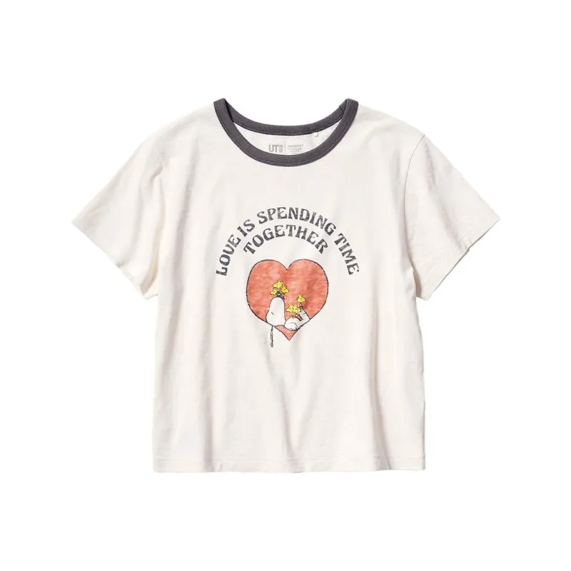 UNIQLO Crop Tops Women's Ivory-0