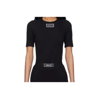 VERSACE T Shirts Women's Black