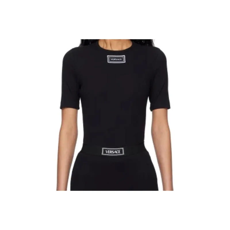 VERSACE T Shirts Women's Black-0