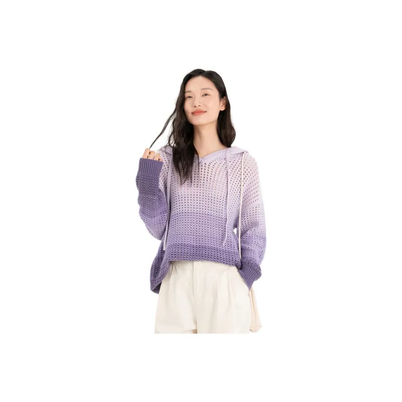 Fragment Sweater Women's Purple-0