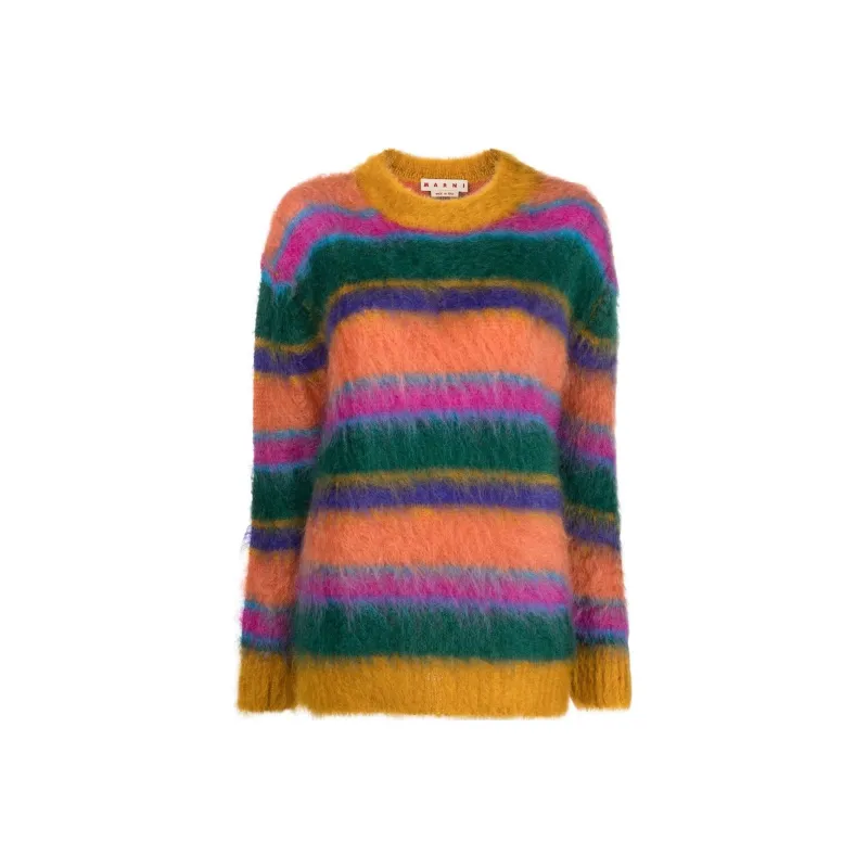 MARNI Roundneck Sweater 'Multicolor'-0