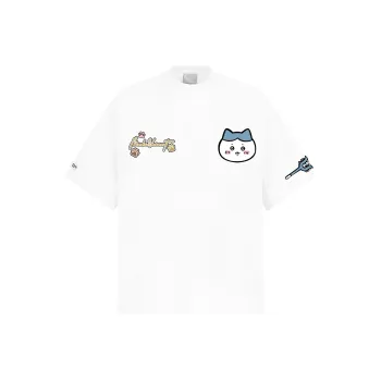 GUOZHEN Drop Shoulder Sleeve T Shirt Women's