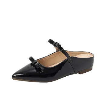 KATHRYN WILSON Rubber Sole Slip Resistant Closed Toe Slippers Women's