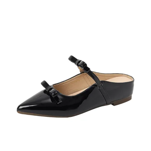 KATHRYN WILSON Rubber Sole Slip Resistant Closed Toe Slippers Women's