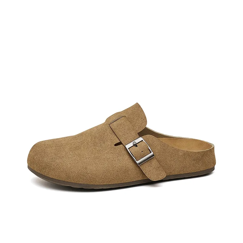 AAA SINCE 1955 Rubber Sole Abrasion Resistant Slip Resistant Closed Toe Slippers Women's-8