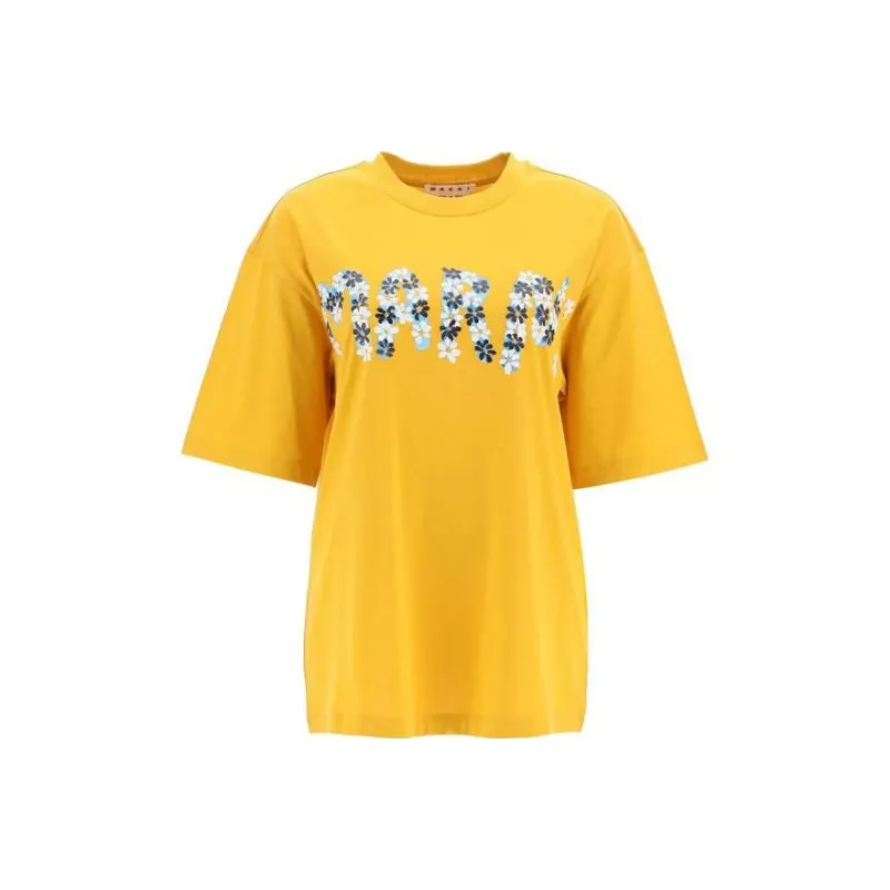 MARNI T Shirts Women's Yellow-0