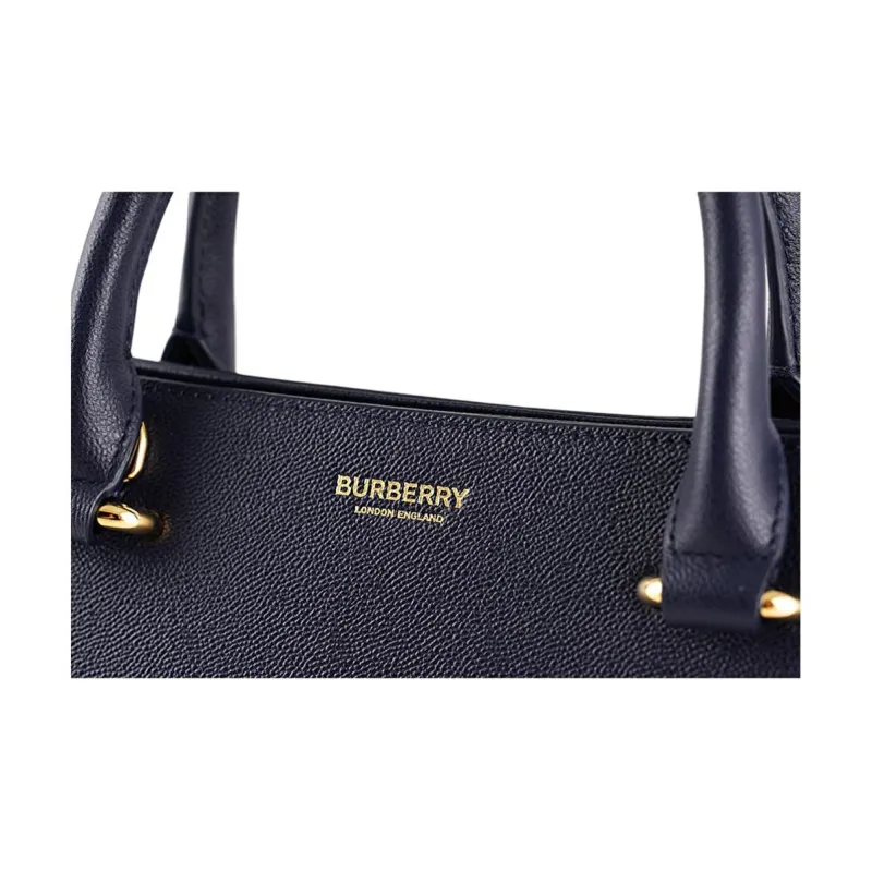 Burberry Design Handbag Women's Marine Blue-5