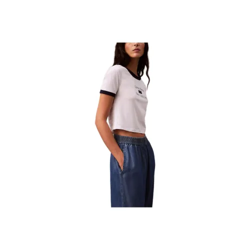 CALVIN KLEIN T Shirt Women's Bright White Europe Version