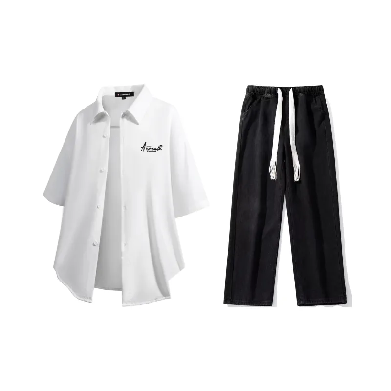 Airwalk Shirt Matching Set Unisex-3
