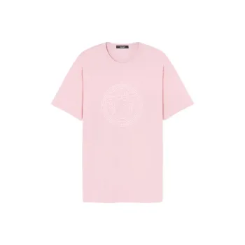VERSACE Medusa Printed Crewneck T Shirt
