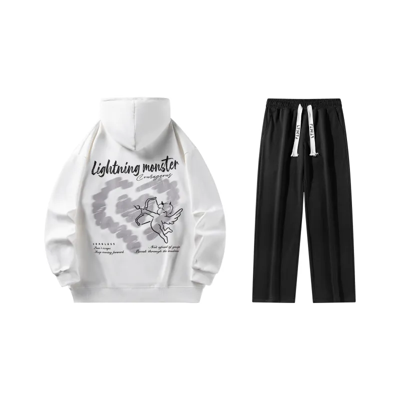 LIGHTNING MONSTER Sweatshirt Set Unisex-10