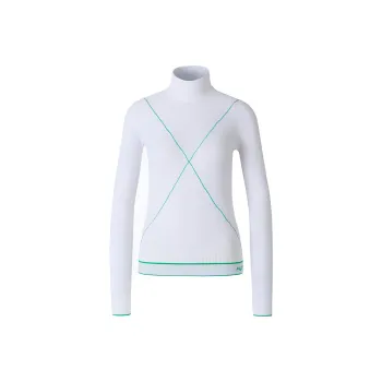 Bottega Veneta Turtleneck Contrast Stitched Jumper